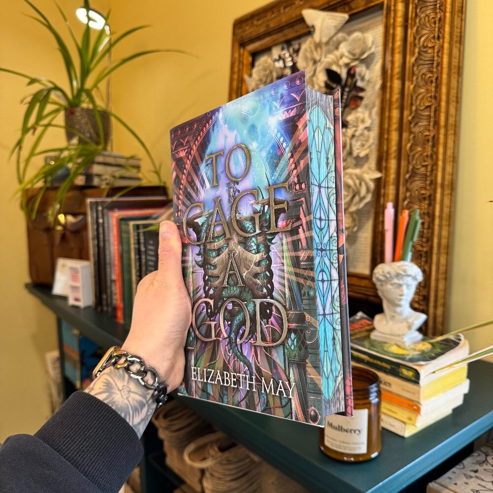 To Cage A God by Elizabeth May (Illumicrate Exclusive)